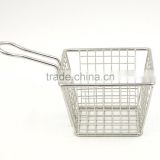 Stainless steel chip baskets