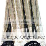 2016 Latest Modern Fashion Tulle Lace/beautiful Design Cheap Lace Fabric/high Quality French Lace Fabric African for Party thumbnail-1