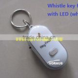 Whistle key finder with LED (white)
