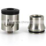 UD Wide Bore Drip Tip Spiral Slot Vapor Tank IMP RDA Huge Vapor Best Taste RDA
