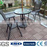 Wood Plastic Composite Waterproof Anti Slip Outdoor Floor Tiles