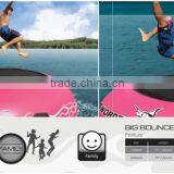 Party Zone Towable & Inflatable Bouncer Boat Island Slide Surfing BIG BOUNGE 2 Bounger Trampouline thumbnail-3