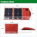 30W Portable Universal Foldable Solar Cell Phone Charger for Laptop and Mobile Phone thumbnail-4