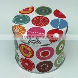 Beautiful Appearance and Popular Product in China Round Chocolate Tin Box Chocolate Tin Can