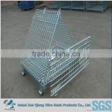 Storage Folding Roll Logistics Push Trolley Container Cart thumbnail-4