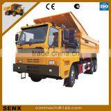 China 50 Ton Tire Mining Truck for Sale ,suitable for Harsh Mining Application