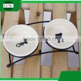 Pet Accessories Eco Anti Slip Ceramic Cat Dog Pet Feeder Water Food Bowl thumbnail-1