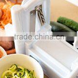 Greenwell 1 Tri Blade Vegetable Slicer - Spiral Cutter - Spiralizer for Vegetables, Fruit and Raw Food Cuisine thumbnail-6