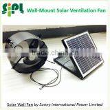 Solar Wall Exhaust Fan Solar Industrial Fans Wall Mounted Centrifugal Exhaust Fan thumbnail-2