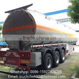 45m3 50m3 Oil Tank Semi Trailer Aluminum Tanker Trailer thumbnail-4