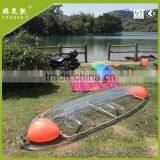 Plastic Canadian Fiberglass Outrigger Transparent Kayak Canoe thumbnail-2