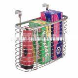 Wholesale Iron Wire Over Cabinet Door Kitchen Storage Basket thumbnail-3
