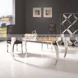 TH723 Foshan Luxury Marble Top Dining Set thumbnail-1