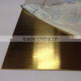 4x8 PVD Color Coated Hairline Stainless Steel 2MM Copper Sheet thumbnail-4