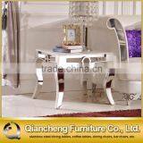 New Arrive Living Room White Marble Side Table thumbnail-2