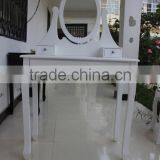 Bedroom Wooden Make-up Dressing Table Set, Home Furniture Wooden Dresser, Make up Table thumbnail-2