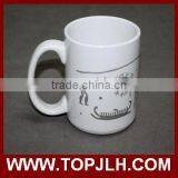 Wholesale 11 oz Sublimation Cheap Ceramic White Mug thumbnail-5