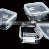 Pyrex Container With Airtight Lid,Square Shape, 570ml thumbnail-1