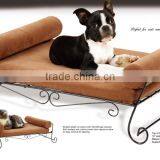 Hot Selling Metal Scroll Comfort Pet Sofa Cat Dog Sofa thumbnail-2