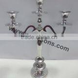 Wedding Candelabra in Silver Finish thumbnail-5