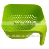 square colander plastic colander washing basket