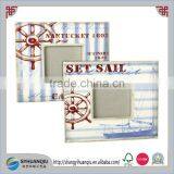 UV Printing Wooden Nautical Photo Frame Assortment 3'x3'' thumbnail-1