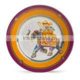 New Product Luxury 12" Gold Rim Bone China Charger Plates thumbnail-2