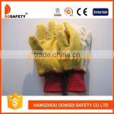 DDSAFETY 2017 Heavy Weight Golden Chore Gloves With Gold Chore