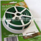 30m Garden Twist Tie Wire Reel With Cutter Plant Bush Flower Strong Support thumbnail-2