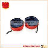 Travel Pet Bowl for Food and Water Folding Collapsible for Dogs and Cats-2 Pack thumbnail-2