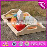 New Design Preschool Food Set Toys Wooden Kids Play Food W10B184 thumbnail-4