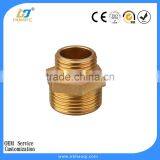 Brass Bsp to Npt Thread Hydraulic Pipe Adapter thumbnail-1