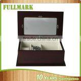 Unfinished natural wood watch box in cheap price