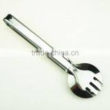 39007 Stainless Steel Kitchen Tongs BBQ Grill Food Salad Tongs Slotted Tong thumbnail-2