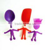32094 Figure Shape Kitchen Tools Short Spoon Nylon And Silicone Material thumbnail-5