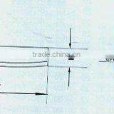 GB5245-85 And YS/T79-1994 Standard Welding Blade--For Reamer