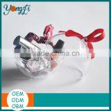 Transparent Hanging Flat Bottom Plastic Christmas Baubles Box thumbnail-2