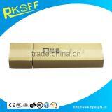 2016 Business Gifts Metal Gold Plating U Disk Shell With Logo thumbnail-2