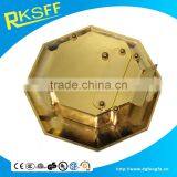 Octagonal Wall Clock ,metal Clock for Decoration thumbnail-5