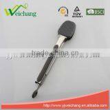 WCHXK02 Premium Comfort Stainless Steel Locking Kitchen Tongs Food Tong With Silicone Heads, Good Grip thumbnail-1