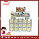 Football Star Letter Dry Cow Milk Tablet Candy