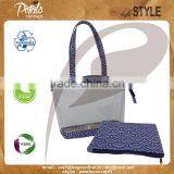 See Through Jute Tote With Pouch thumbnail-4