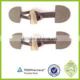 Cheap Promotion Laser Engraved Custom Buffalo Horn Button