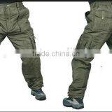 OEM MADE IN CHINA WORKING Khaki Uniform Pants Khaki POLYESTER Fabric Cargo Pants thumbnail-1