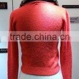 2014 Ladies Knitted Sweater,cardigan With Mohair thumbnail-3