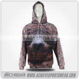 80 cotton 20 polyester hoodies 3d print, subliamtion 3d hoodies