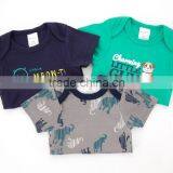 2017 Wholesale 3 Piece/lot Sleeveless Soft Cotton Baby Rompers For Newborn thumbnail-2