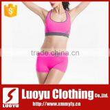 Super Soft Breathable Seamless Custom Made Sports Bra Set thumbnail-3