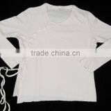 Organic Cotton Wrap Around Maternity Top thumbnail-1