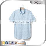 2016 Latest Design Fashion Bengal Stripe Short Sleeve Standard Fit Shirts thumbnail-1